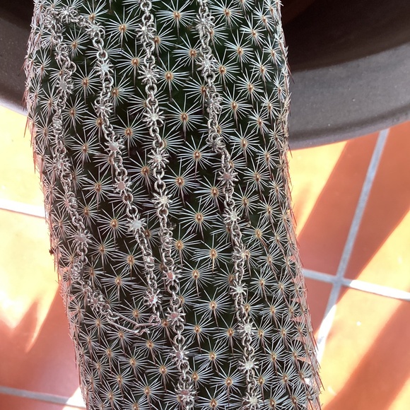 Unique And Beautiful Intricate Silver Link Necklace & Bracelet Set 🦋 - Picture 9 of 12